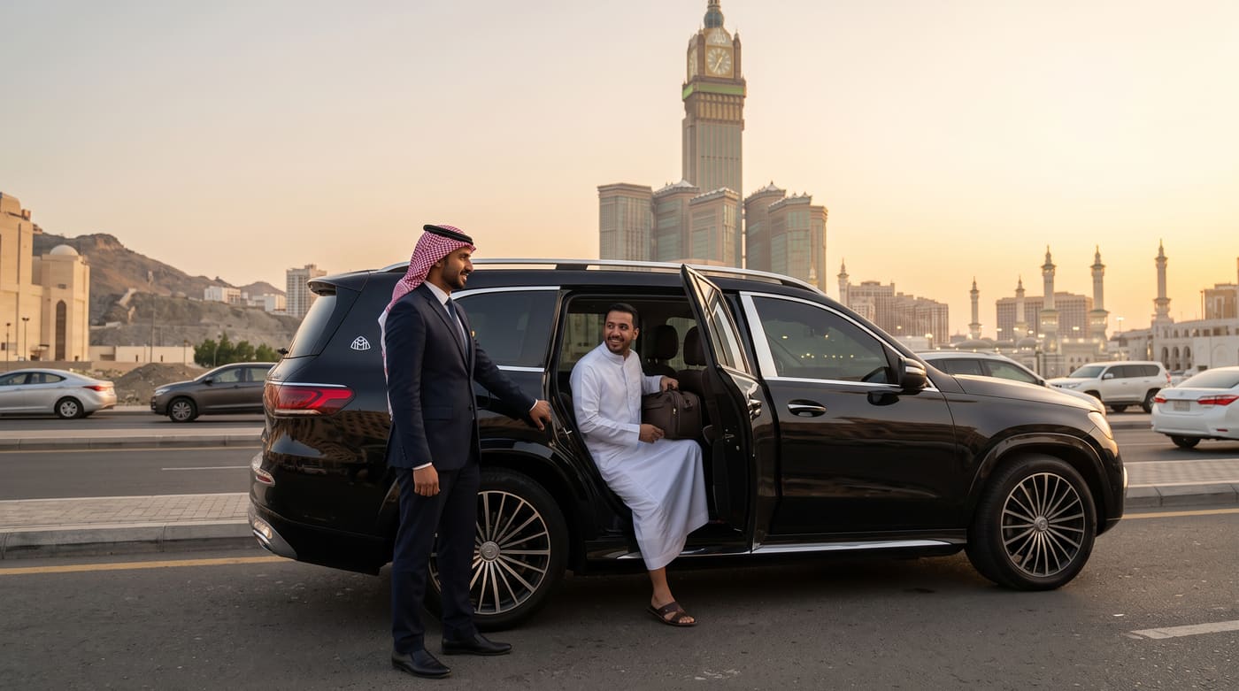 سيارة VIP مع سائق خاص في مكة المكرمة